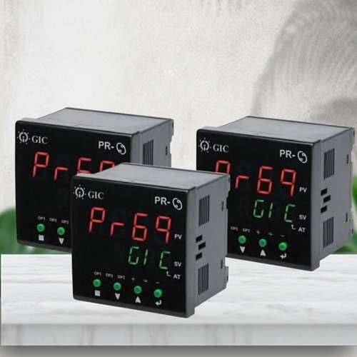 Đồng hồ nhiệt GIC 151H42B PR-69 110-240VAC PID 2 Rơ le 1 analog